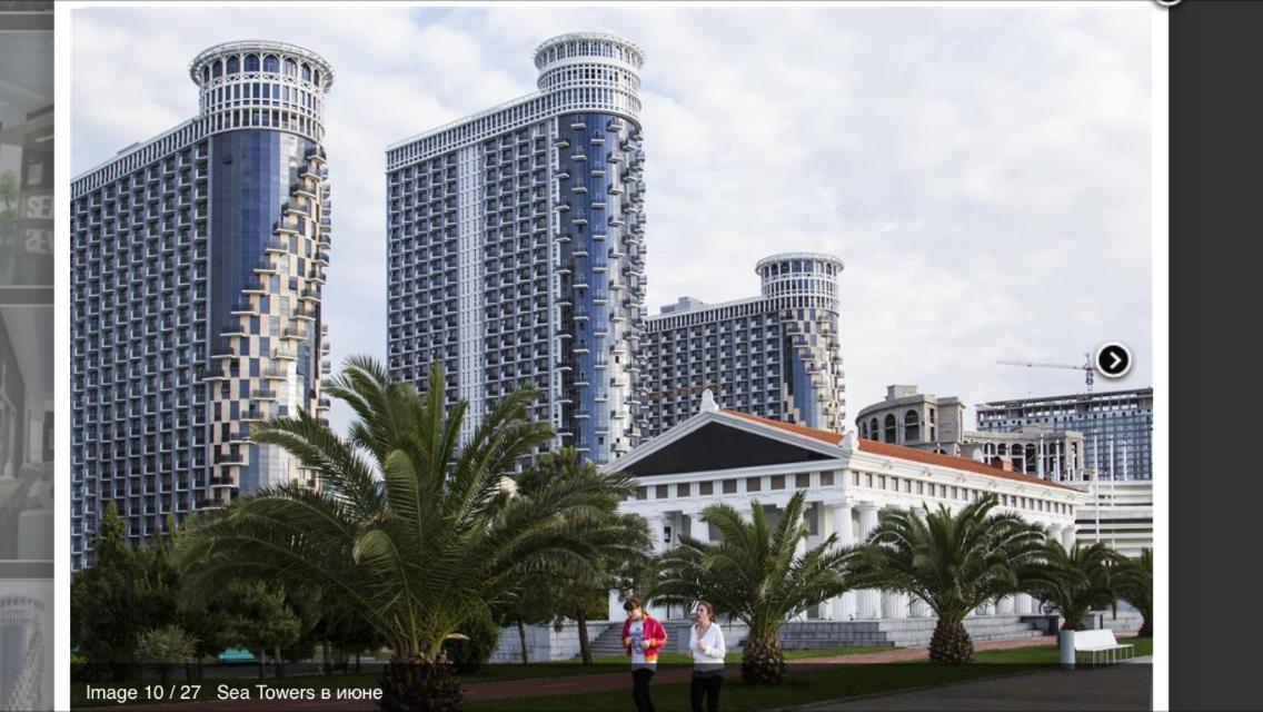 Apartment Sea Tower Khimshiashvili 15 Batoemi Buitenkant foto